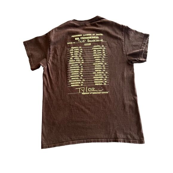 Tyler the creator shirt from the 2022 cmiygl tour T-Shirt size M - Picture 3 of 6